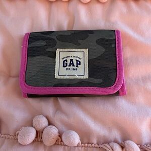 GAP Camouflage and Pink Wallet